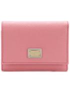 Dolce & Gabbana Flap Wallet - Pink