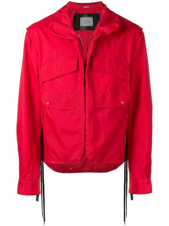 Lanvin Shell Jacket - Red
