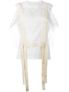 Maison Margiela Hanging Strap Blouse - White