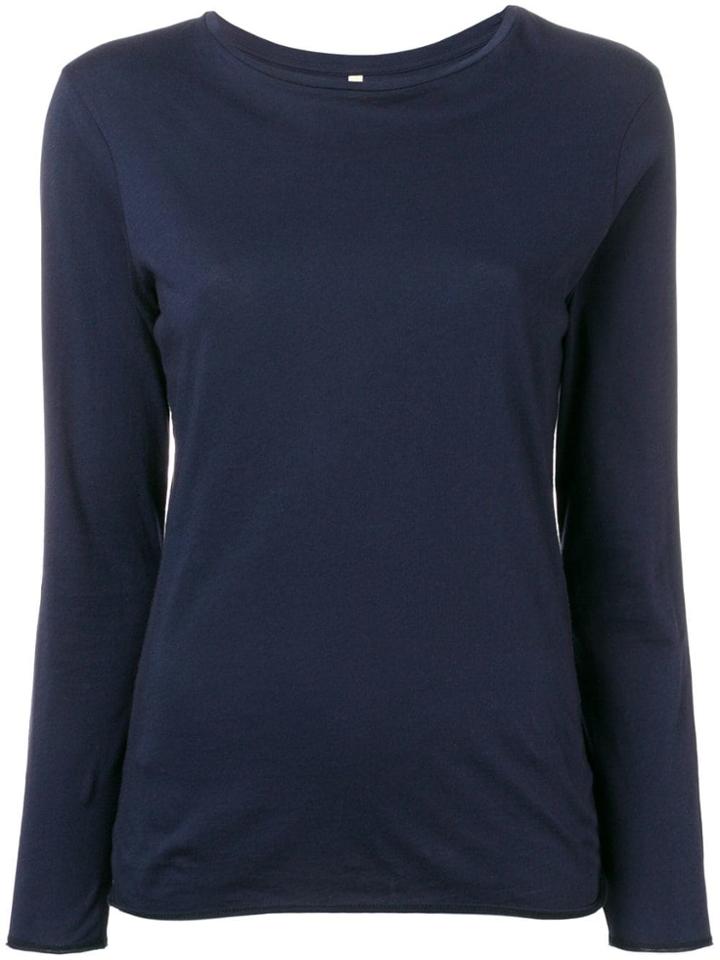 Bellerose Long-sleeve Fitted Top - Blue