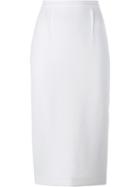 Roland Mouret 'arreton' Pencil Skirt, Women's, Size: 6, White, Wool