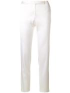 Giorgio Armani Vintage Slim Cropped Trousers - White