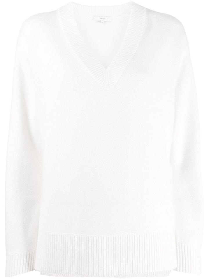 Vince Oversized Jumper - White