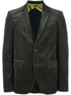 Golden Goose Deluxe Brand Corduroy Effect Blazer, Men's, Size: Medium, Green, Cotton/polyester/cupro/wool