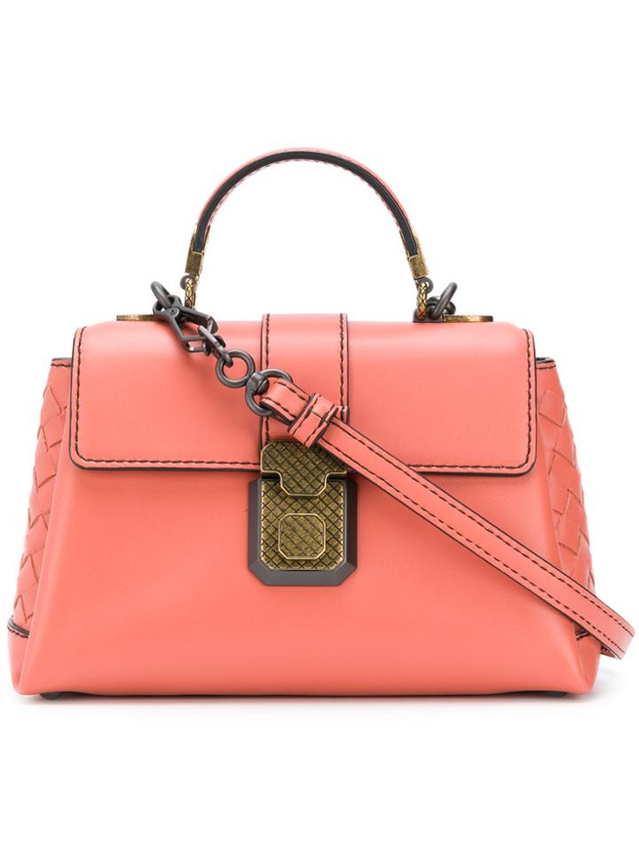 Bottega Veneta Piazza Tote Bag - Pink & Purple