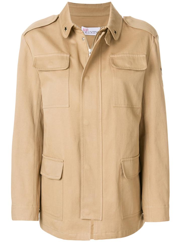 Red Valentino Military Jacket - Nude & Neutrals