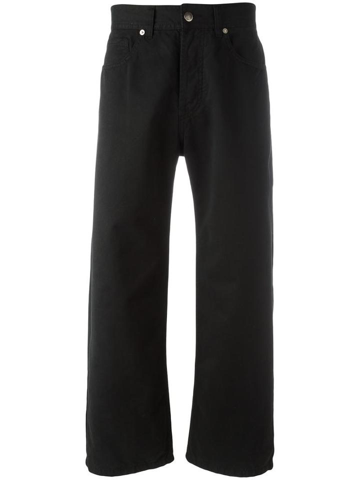 Société Anonyme 'top Regular' Trousers, Men's, Size: Large, Black, Cotton