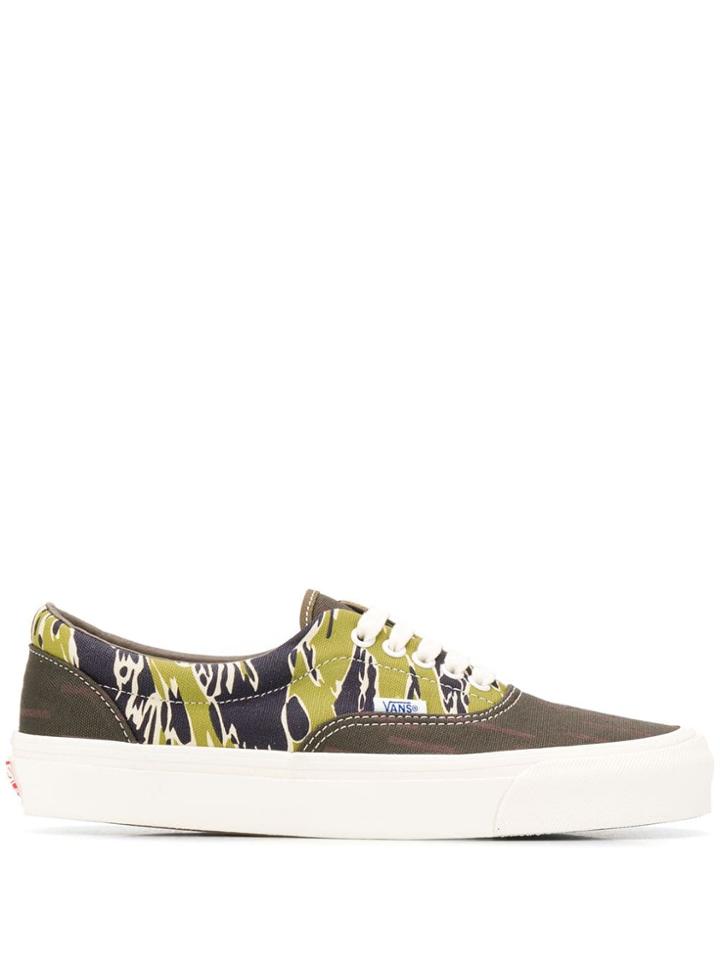 Vans Camouflage Low-top Sneakers - Green