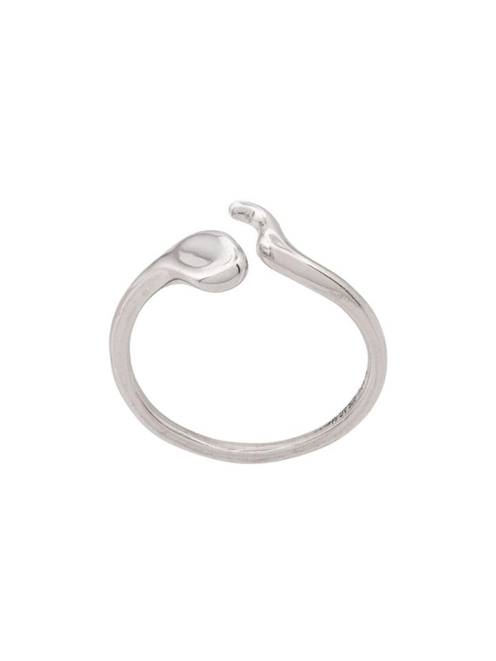 Maria Black Sunrise Ring - Silver