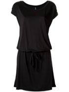 Lygia & Nanny Boat Neck Dress - Black