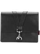 Valentino Valentino Garavani Clasp Clutch - Black