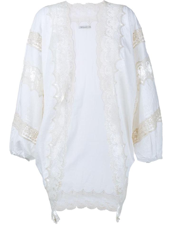 Mes Demoiselles 'prunelle' Crochet Kimono