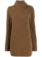 Filippa-k Nico Roll Neck Jumper - Brown
