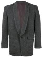 Yohji Yamamoto Vintage Distressed Blazer, Men's, Size: Medium, Grey