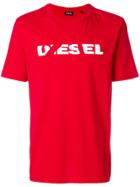 Diesel Short Sleeved T-shirt - Red