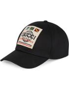 Gucci Gucci Worldwide Patch Baseball Hat - Black