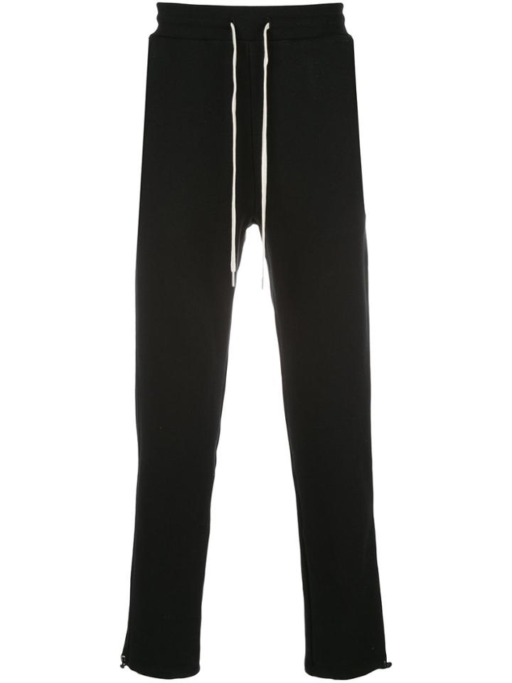 John Elliott Drawstring Waist Trousers - Black
