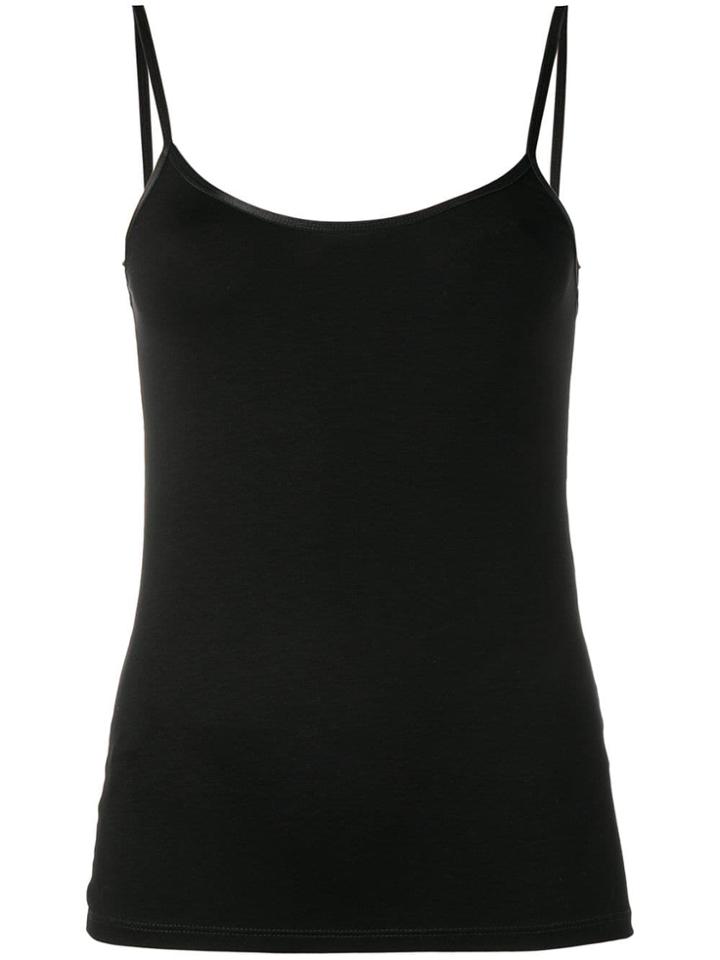 Paco Rabanne Spaghetti Strap Top - Black