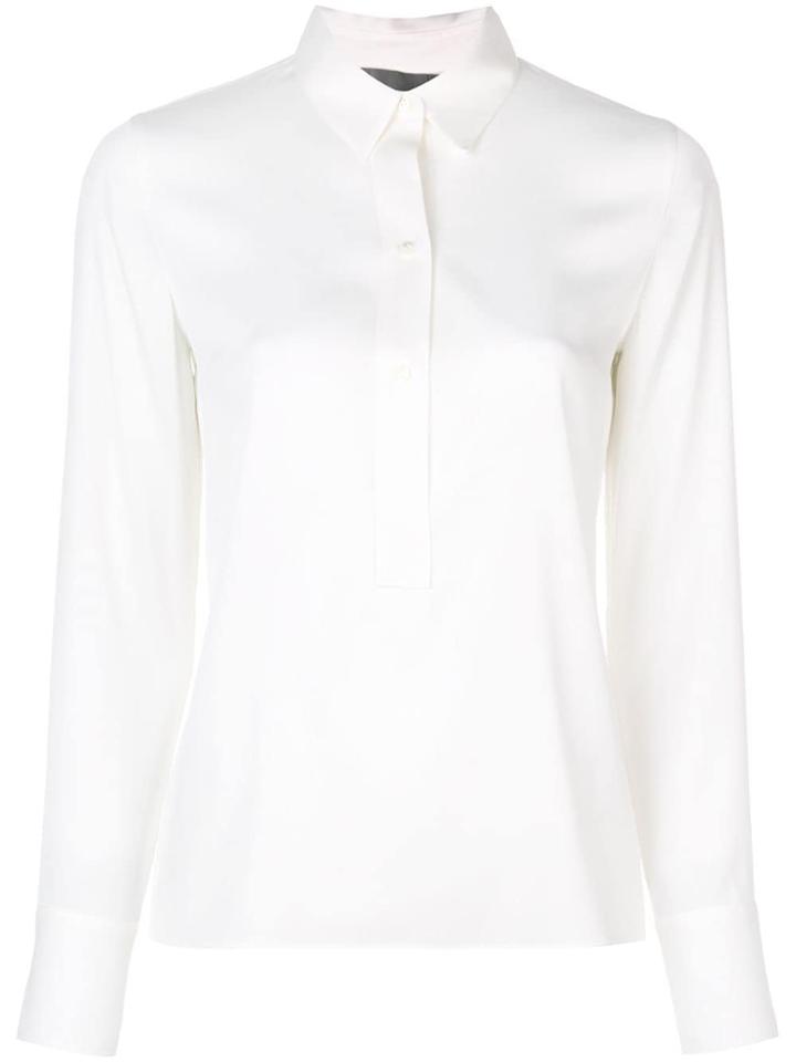 Vince Buttoned Blouse - White