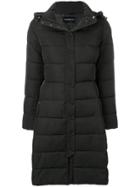 Emporio Armani Puffer Loose Coat - Black