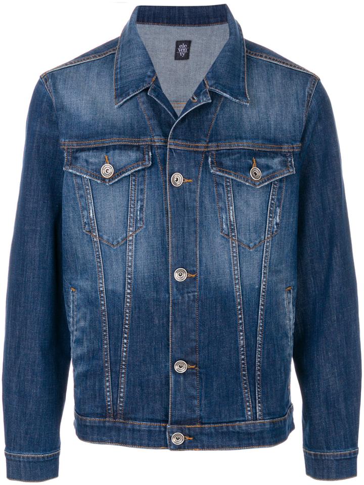 Eleventy Denim Jacket - Blue