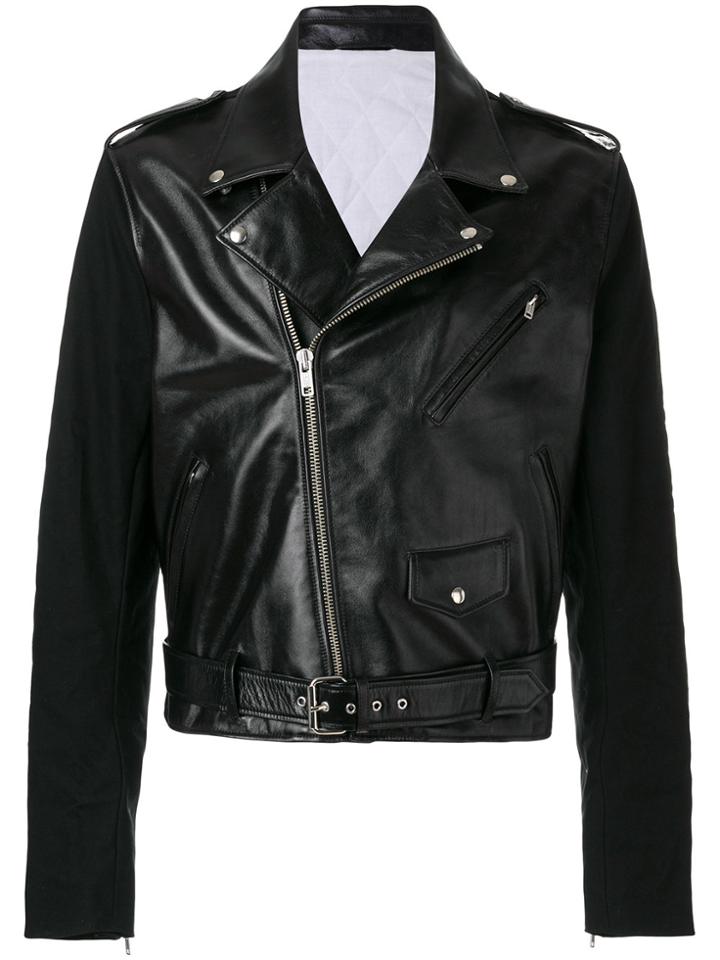 Calvin Klein 205w39nyc Biker Jacket - Black