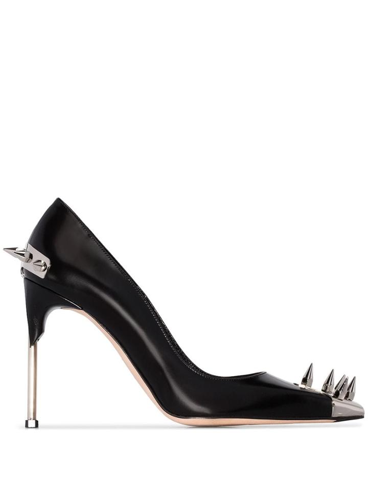 Alexander Mcqueen Punk Stud 105mm Pumps - Black