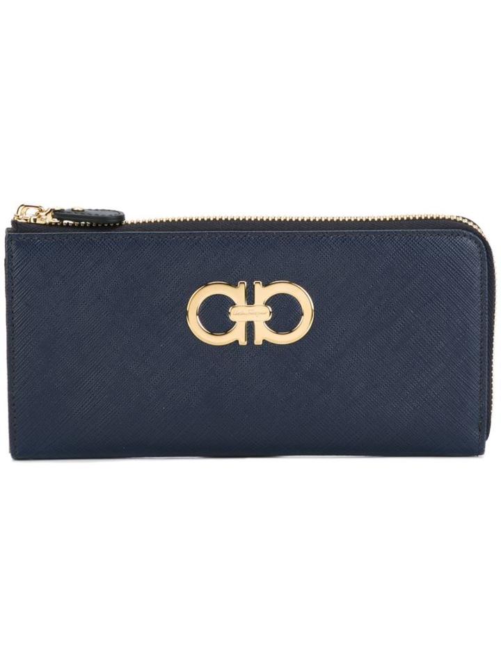 Salvatore Ferragamo Gancini Zip Wallet