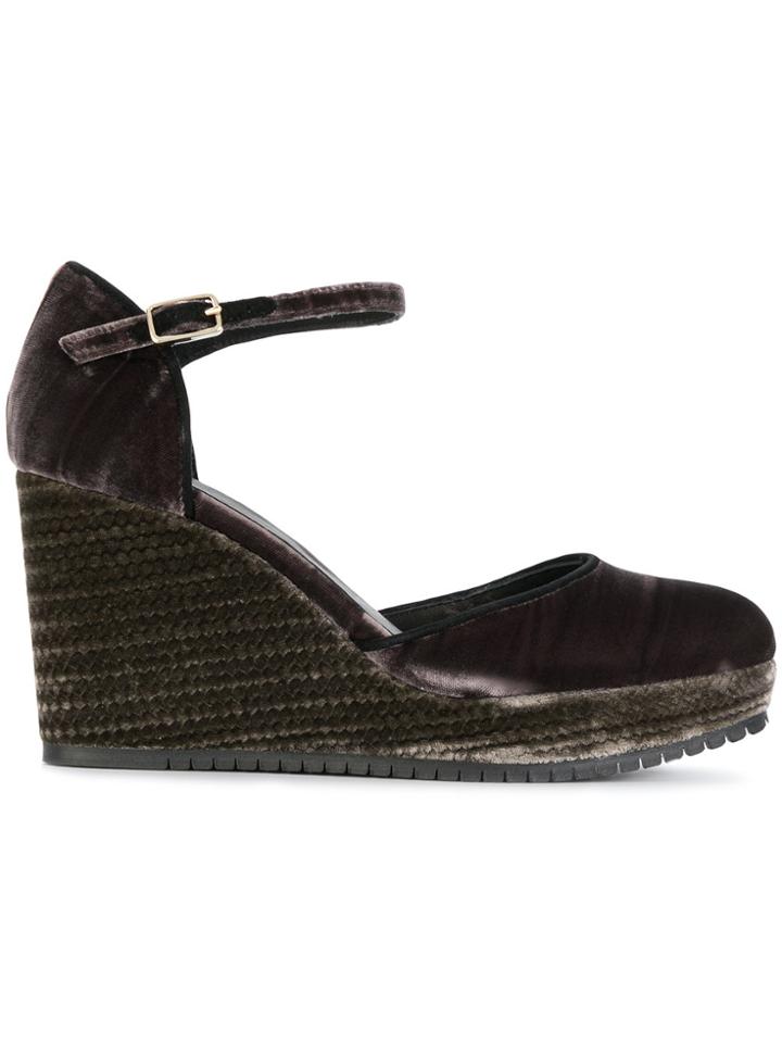 Castañer Wedged Pumps - Brown