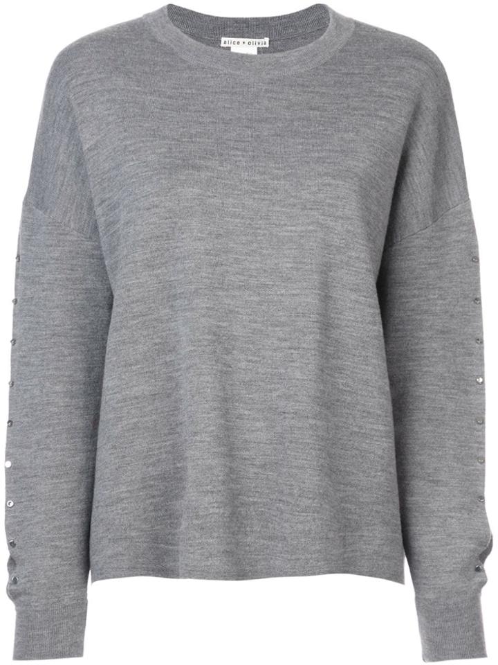 Alice+olivia Quintin Jumper - Grey