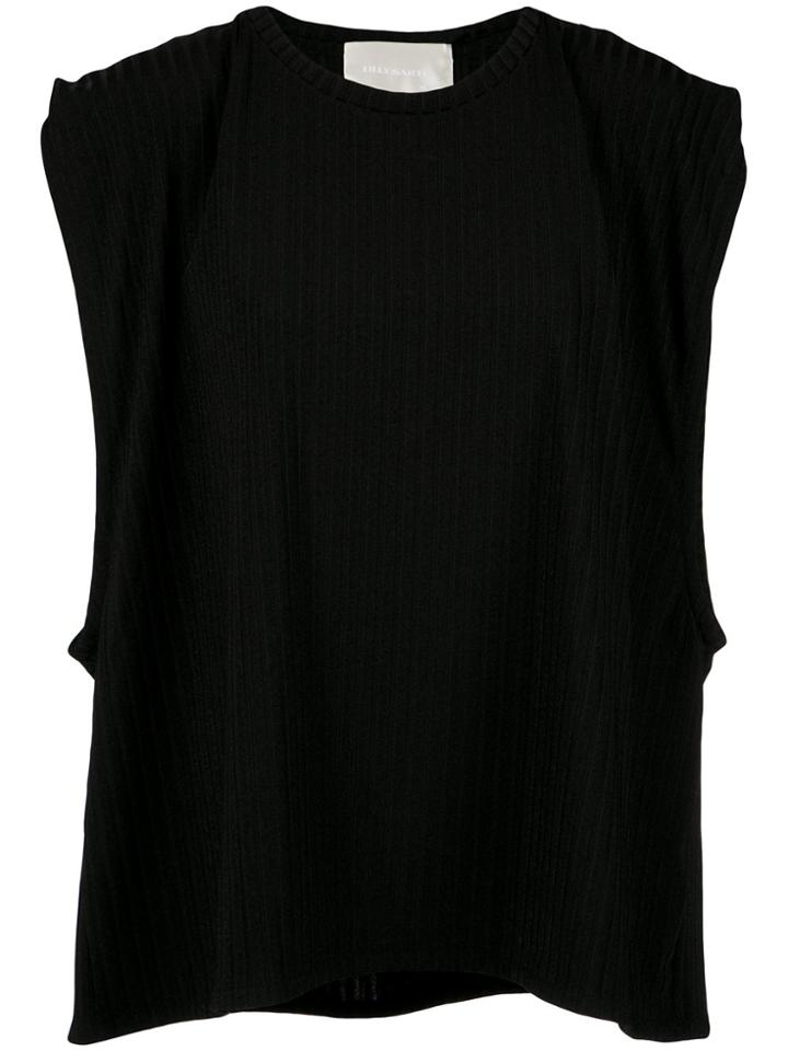 Lilly Sarti Wide Fit Blouse - Black