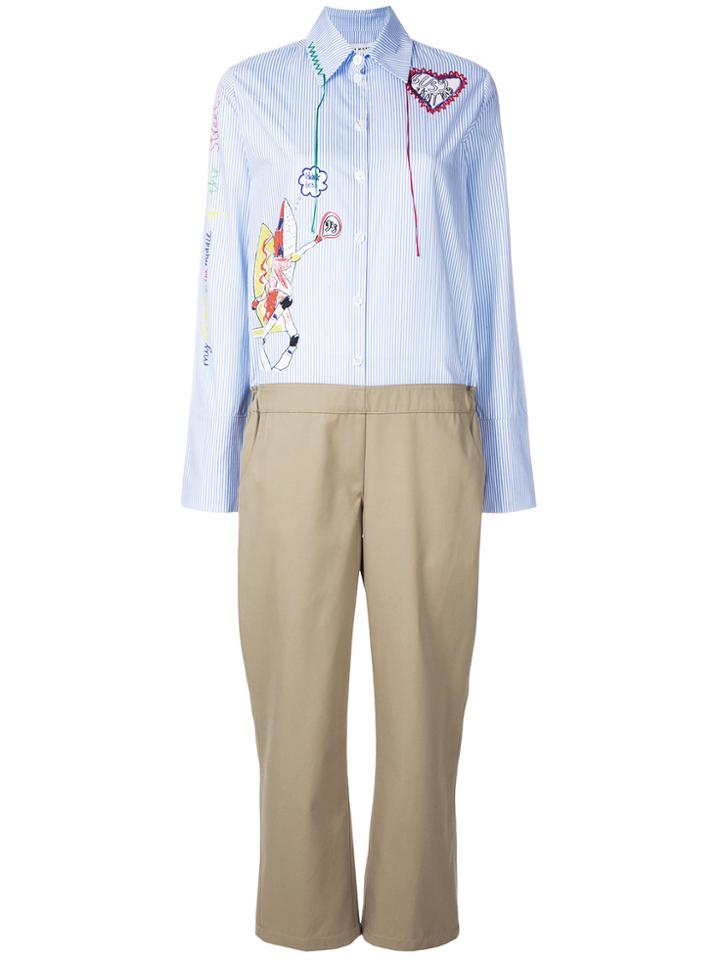 Mira Mikati Venice Beach Jumpsuit - Blue