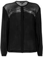 Rag & Bone Lace-panelled Top - Black