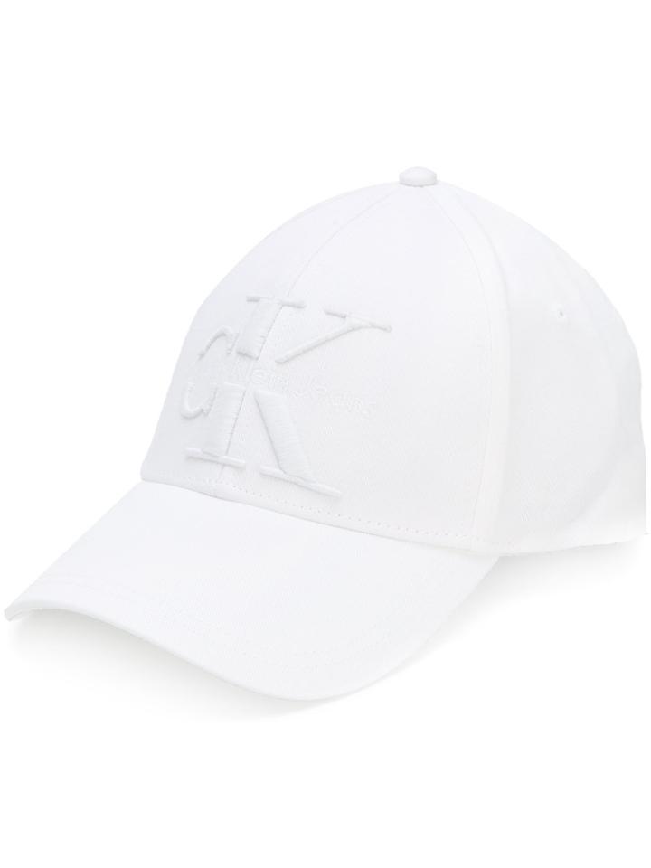 Calvin Klein Jeans Logo Baseball Cap - White