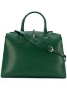 Vivienne Westwood Sofia Lock Closure Tote - Green