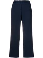 Tonello Cropped Suit Pants - Blue