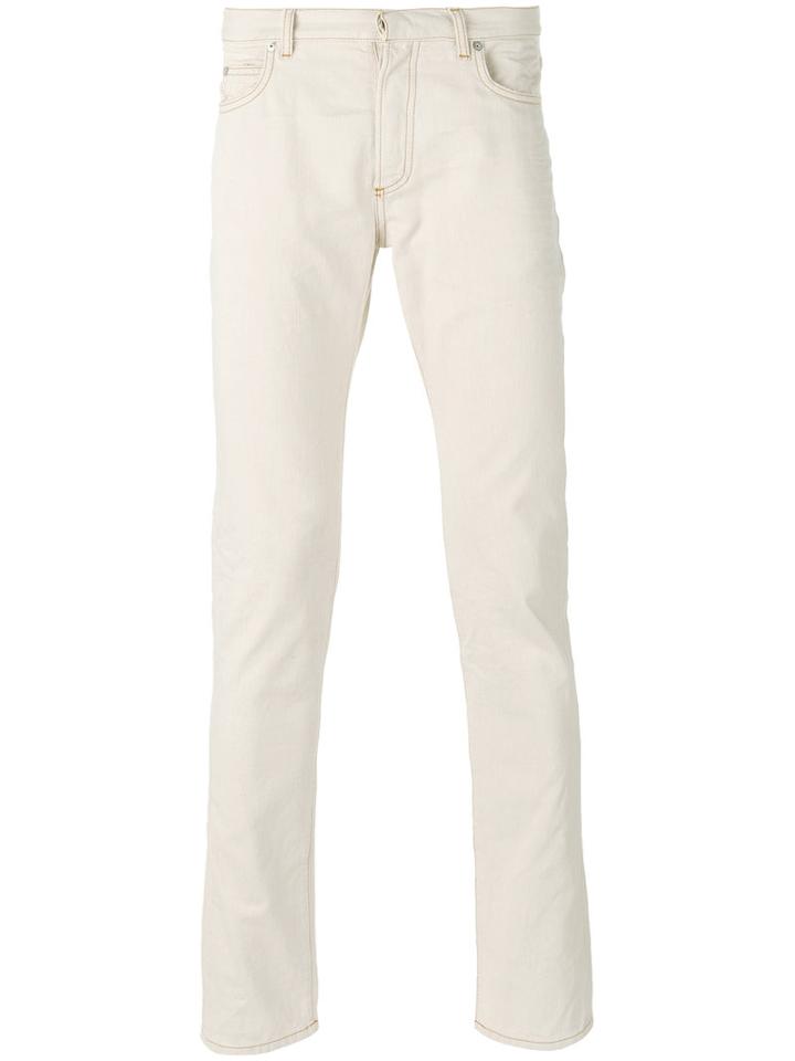 Maison Margiela - Five Pocket Trousers - Men - Cotton - 29, Nude/neutrals, Cotton
