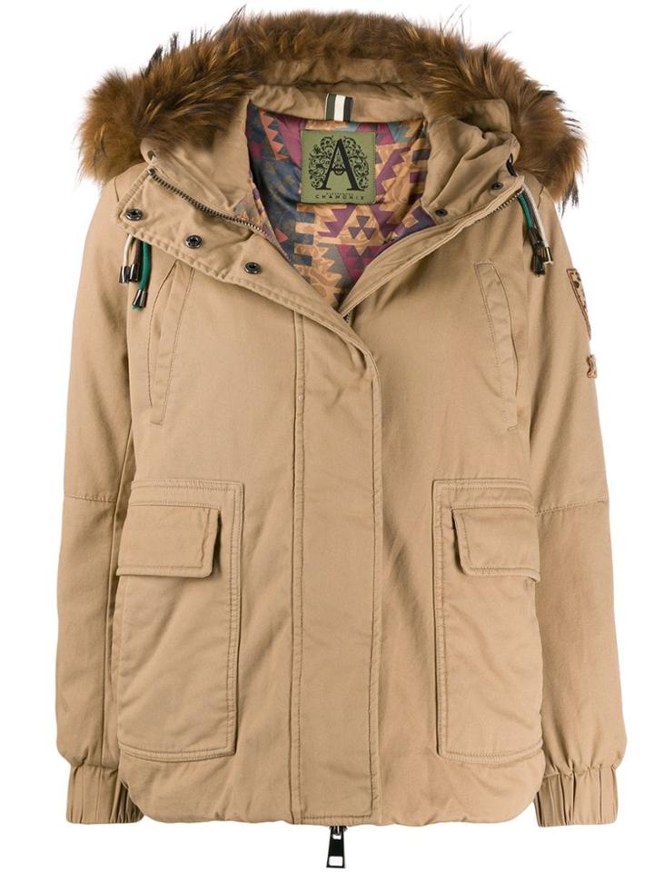 Alessandra Chamonix Wange Hooded Coat - Brown