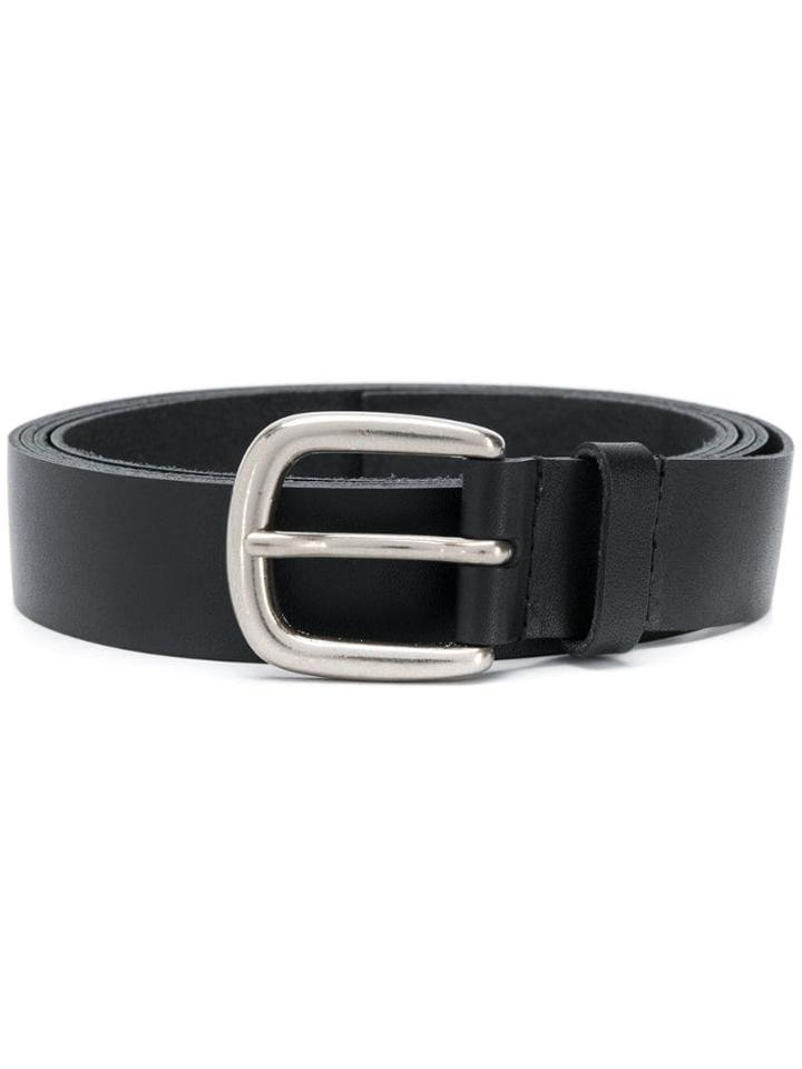 Junya Watanabe Front Buckle Belt - Black