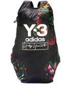 Y-3 Floral Print Backpack - Black