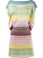 Cecilia Prado Striped Knit Dress, Women's, Size: Medium, Acrylic/viscose