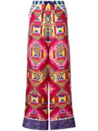 Mary Katrantzou Macao Printed Pyjama Trousers - Multicolour