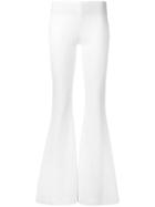 Galvan Flared Trousers - White