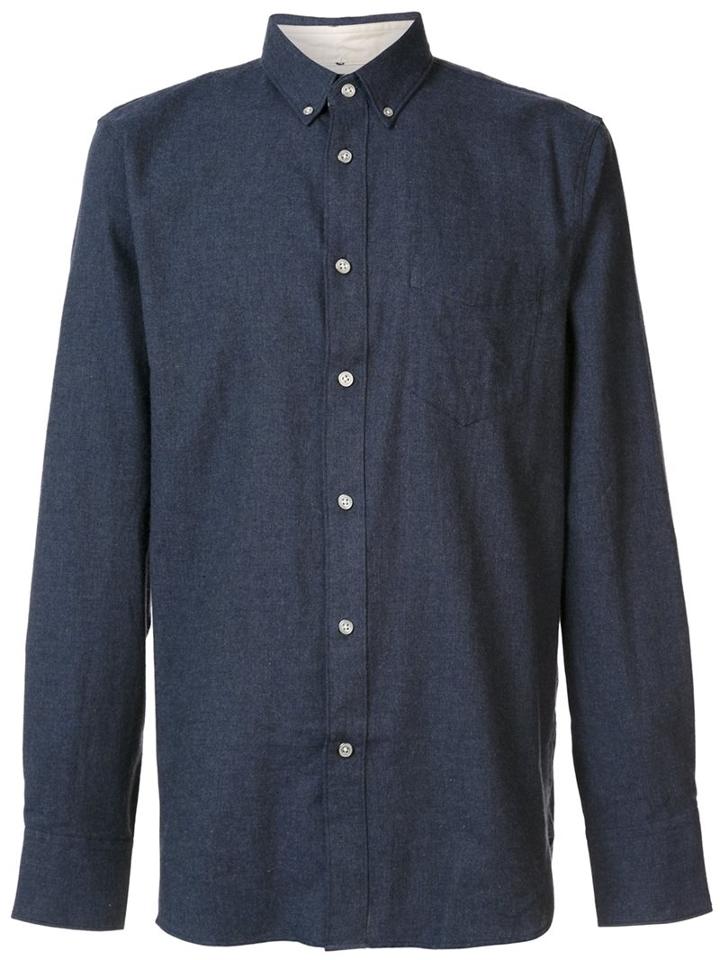 Rag & Bone 'standard Issue' Shirt, Men's, Size: Large, Blue, Cotton