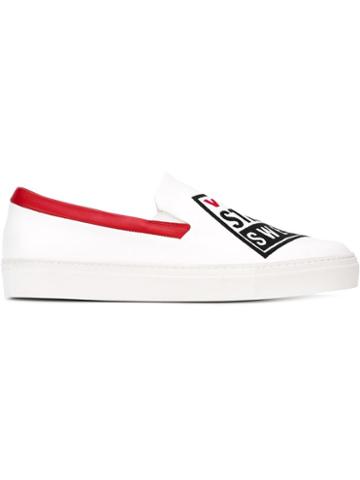 Swear Vision Street Wear X Swear Sneakers, Men's, Size: 40, White, Leather/rubber