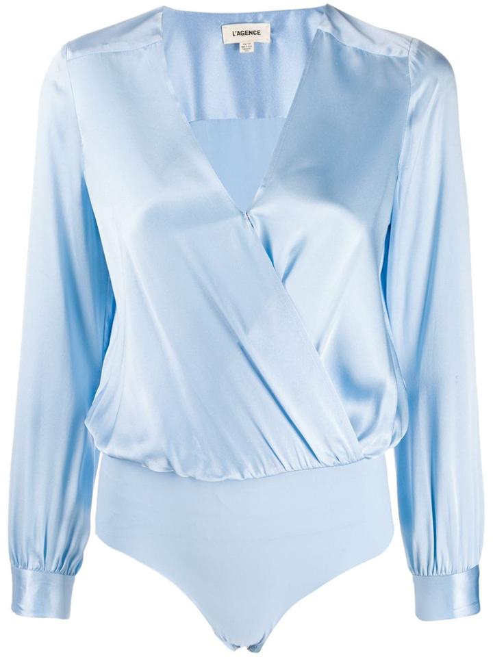 L'agence Wrap Front Body - Blue