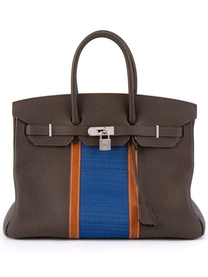 Hermès Vintage 'birkin Club 35' Tote, Women's, Brown