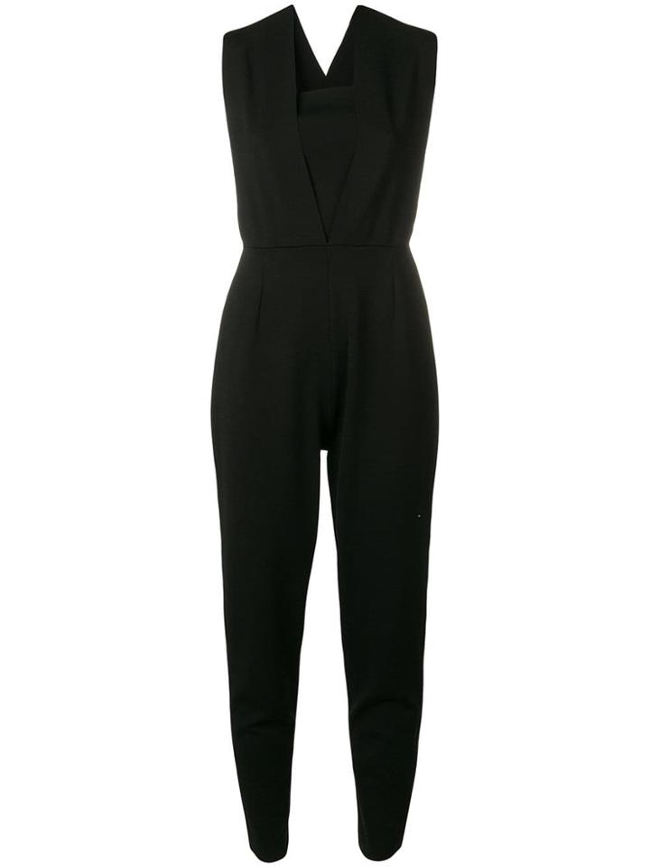 Stella Mccartney Cutout-back Jumpsuit - Black