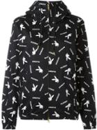 Joyrich Dancing Bunny Jacket, Women's, Size: M, Black, Cotton/polyurethane