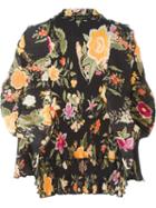 Etro Floral Print Oversized Jacket